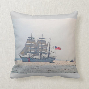 Cojín Decorativo Nave alta, nave de podadoras, vela, guardacostas