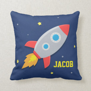 Cojín Decorativo Nave Espacial, Espacio Exterior, Para Habitación d