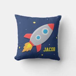 Cojín Decorativo Nave Espacial, Espacio Exterior, Para Habitación d