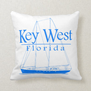 Cojín Decorativo Navegación azul de Key West