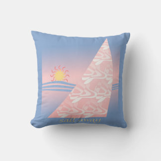Cojín Decorativo Navegación rosa y azul
