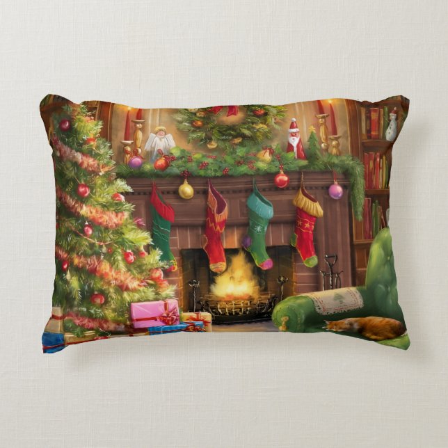 Cojín Decorativo Navidad (Anverso)
