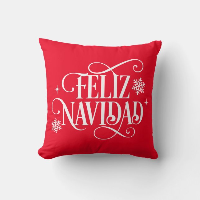 Cojín Decorativo Navidad  (Anverso)