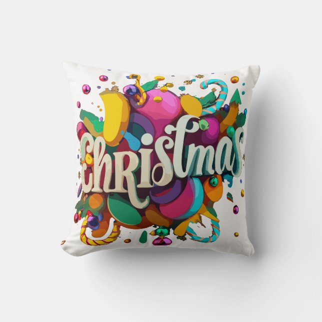 Cojín Decorativo Navidad 2024 (Anverso)