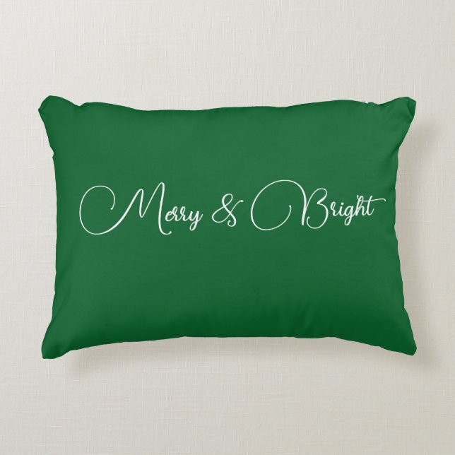 Cojín Decorativo Navidad acento Pillow (Anverso)