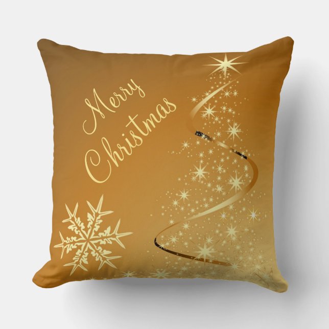 Cojín decorativo navidad/Árbol de Navidad (Anverso)