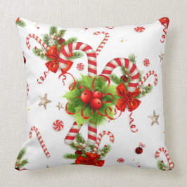 Cojín Decorativo Navidad Caña de Caramelo