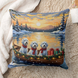 Cojín Decorativo Navidad de Barco Maltesa