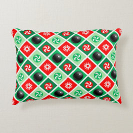 Cojín Decorativo Navidad de bolos festivos