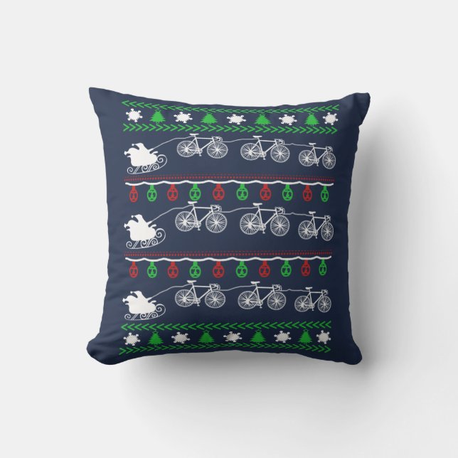 Cojín Decorativo Navidad de ciclo (Anverso)