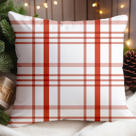 Cojín Decorativo Navidad de Cuadro Rojo