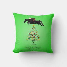 Cojín Decorativo Navidad de salto del caballo