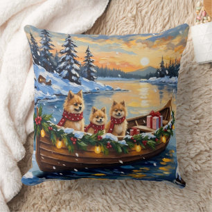 Cojín Decorativo Navidad en Barco de Pomerania
