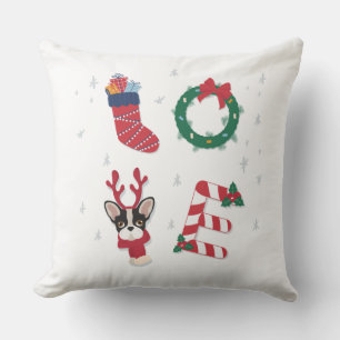 Cojín Decorativo Navidad Familiar Moderna y Bonita