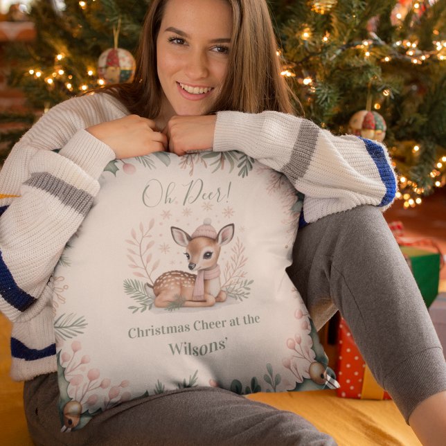 Cojín Decorativo Navidad Familiar Personalizada (Subido por el creador)