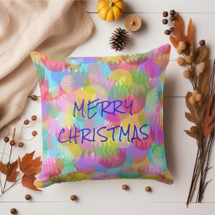 COJÍN DECORATIVO NAVIDAD FERRY DE COLORES ESPARTAMENTE PERSONALIZAD