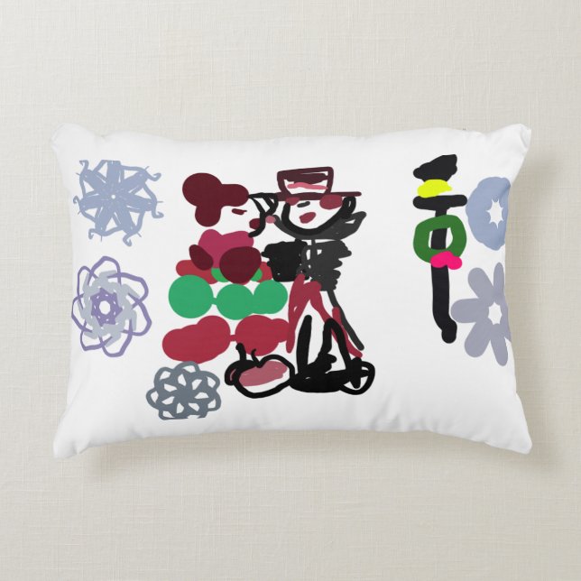 Cojín Decorativo Navidad Hermoso paseo (Anverso)