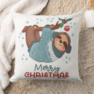Cojín Decorativo Navidad Perezoso Perezoso
