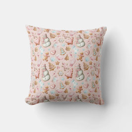Cojín Decorativo Navidad Rosa 