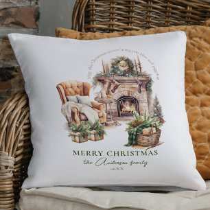 Cojín Decorativo Navidades acogedores fotográficos personalizados