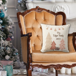 Cojín Decorativo Navidades acogedores quieren Personalizable Boho