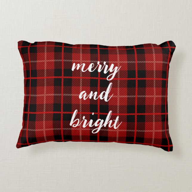 Cojín Decorativo Navidades alegres y brillantes chicharrones (Reverso)