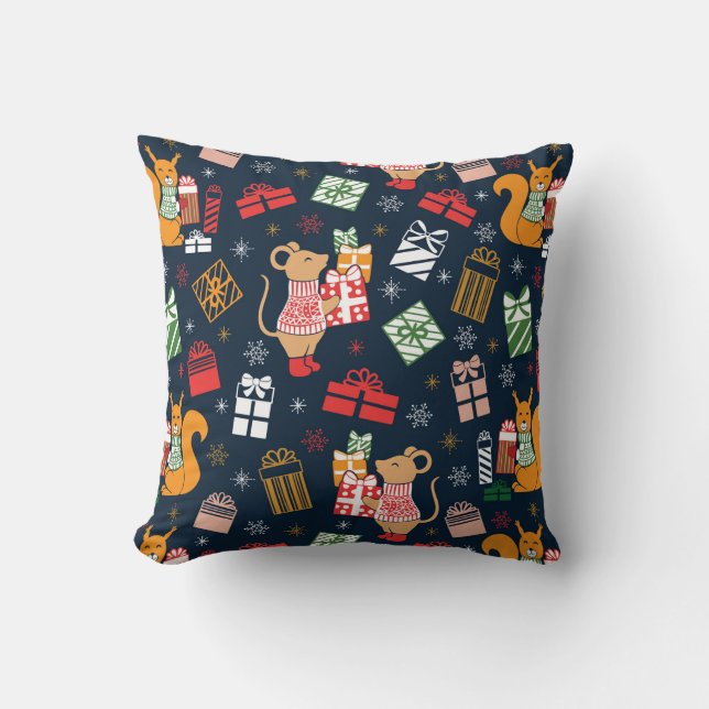 Cojín Decorativo Navidades Animal (Anverso)
