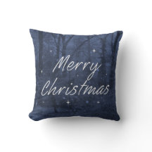 Navidades azules Pillow