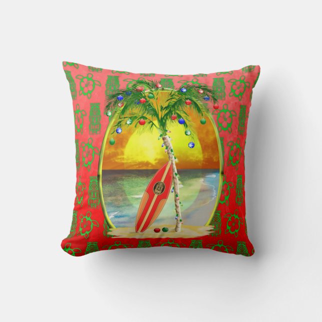 Cojín Decorativo Navidades Beach Sunset (Anverso)