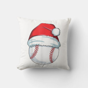 Cojín Decorativo Navidades Béisbol Santa Hat Ball Niños Hombres