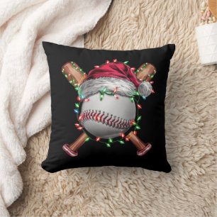 Cojín Decorativo Navidades Béisbol Santa Sports Navidad