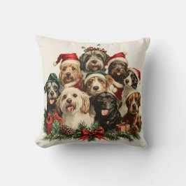 Cojín decorativo navidades Cachorros