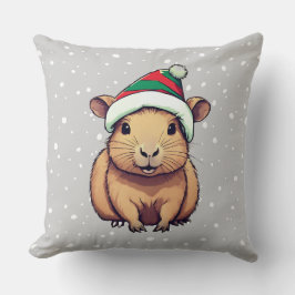 Cojín Decorativo Navidades Capybara