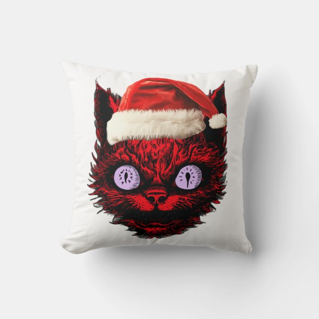 Cojín Decorativo ¡navidades Cat Pillow! (Anverso)