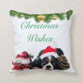 Cojín Decorativo Navidades Cavalier King Charles Spaniel Dog