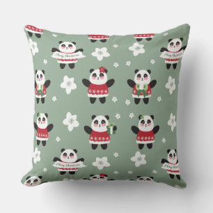 Cojín Decorativo Navidades Cherry Blossom Panda