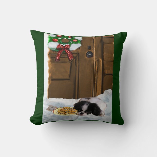 Cojín Decorativo Navidades chinos de Japón (Anverso)