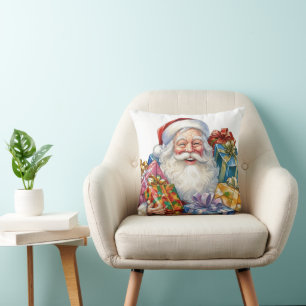Cojín Decorativo Navidades Clásicos de Jolly Santa Claus
