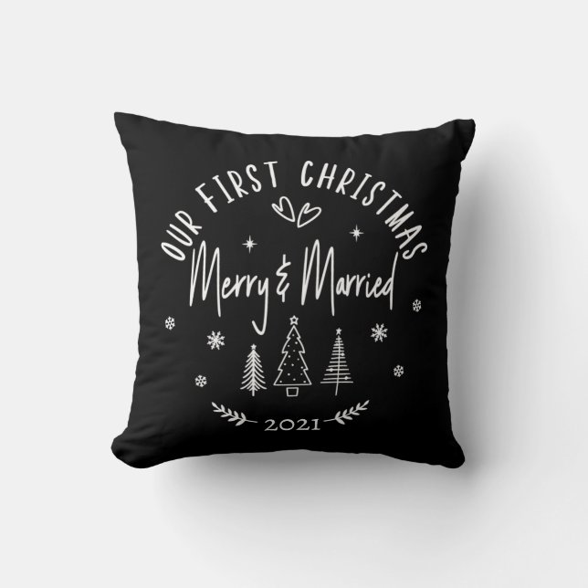 Cojín Decorativo Navidades con mora y casados (Anverso)