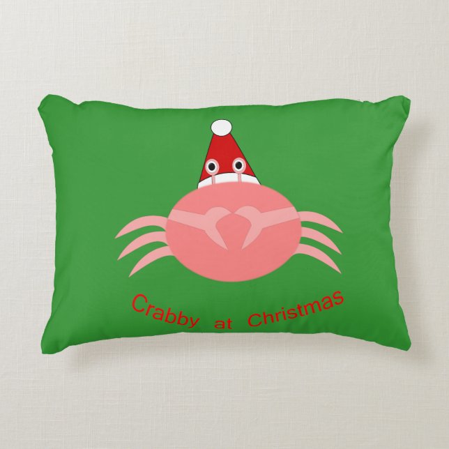 Cojín Decorativo Navidades Crab Pillow (Anverso)