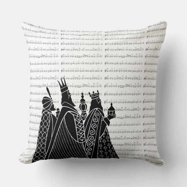 Cojín Decorativo Navidades Cushion - Tres Reyes (Anverso)