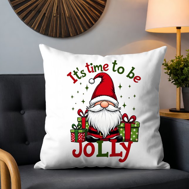 Cojín Decorativo Navidades Cute Jolly Santa Holiday (Subido por el creador)
