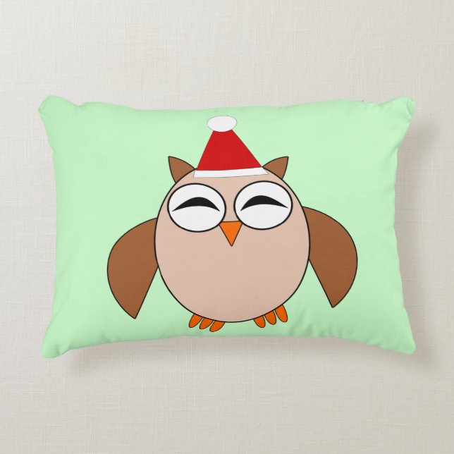 Cojín Decorativo Navidades Cute Owl Pillow (Anverso)