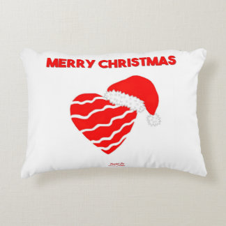 Cojín Decorativo Navidades de acento de corazón