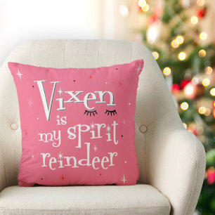 Cojín Decorativo Navidades de animales con espíritu de reno de Vixe