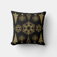 Navidades de Art Nouveau de oro decorativos