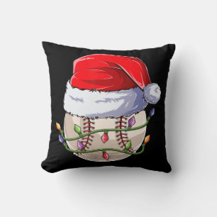 Cojín Decorativo Navidades de béisbol, ropa para niños, diversión C