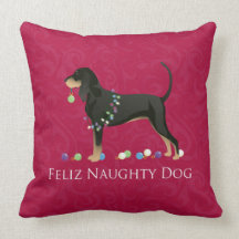 Navidades de Black and Tan Coonhound