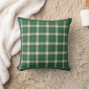 Cojín Decorativo Navidades de blanco y verde