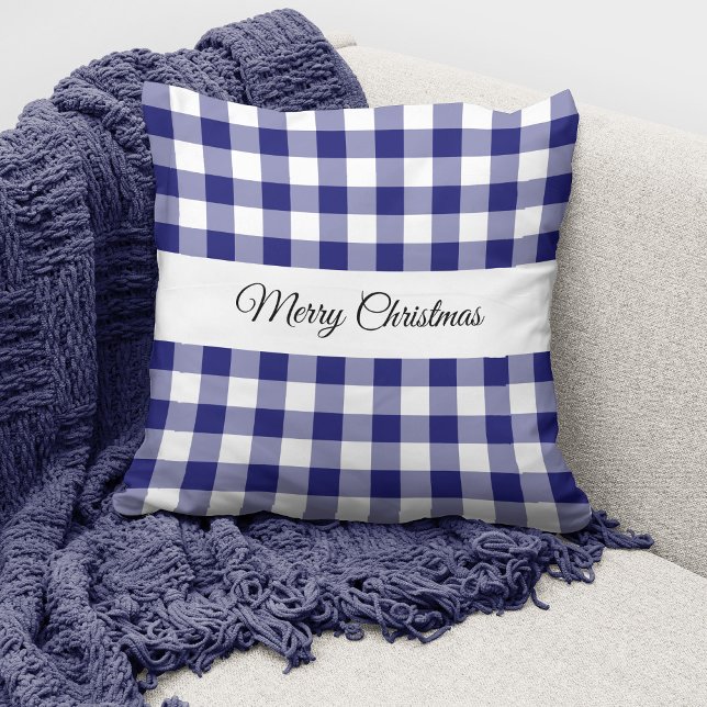 Cojín Decorativo Navidades de Blue Plaid (Subido por el creador)